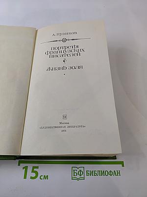 Портреты французских писателей. Жизнь Золя