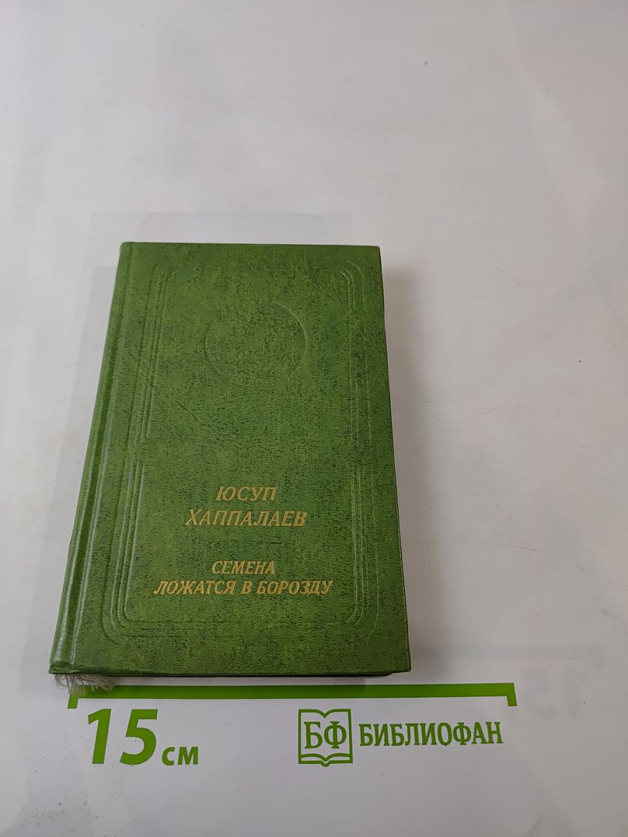 Семена ложатся в борозду