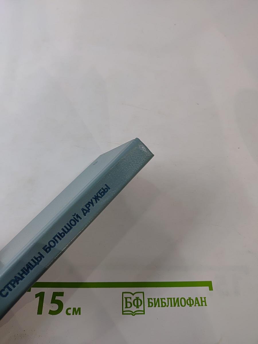 Страницы большой дружбы