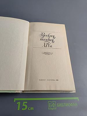 Русская поэзия XIX в.