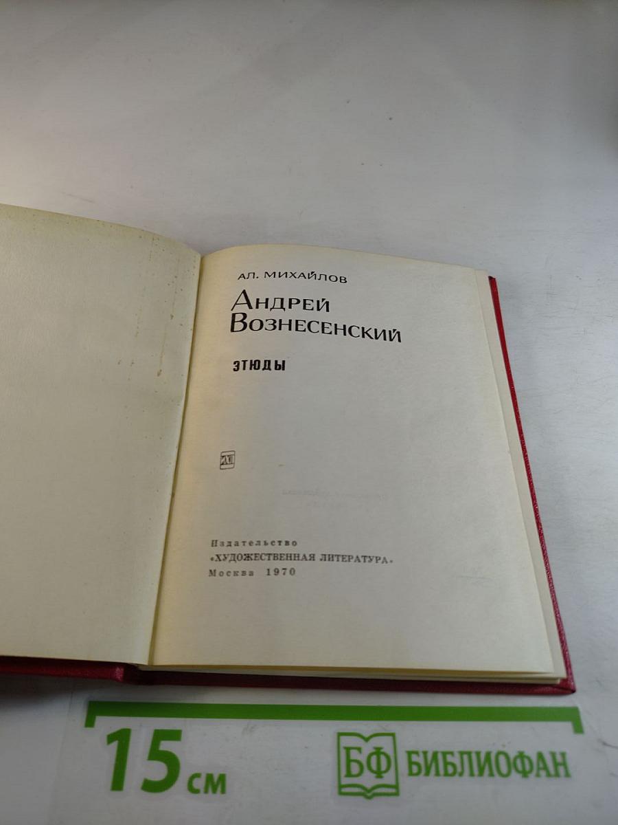 Андрей Вознесенский. Этюды