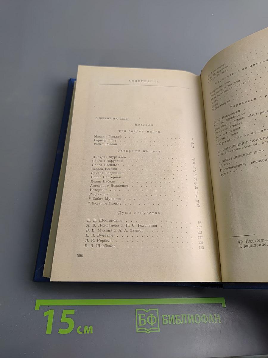 Собрание сочинений Том Шестой