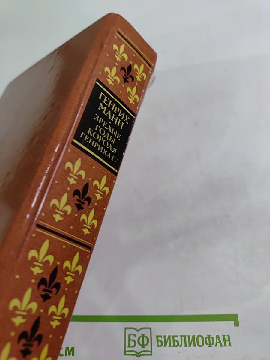 Зрелые годы короля Генриха IV