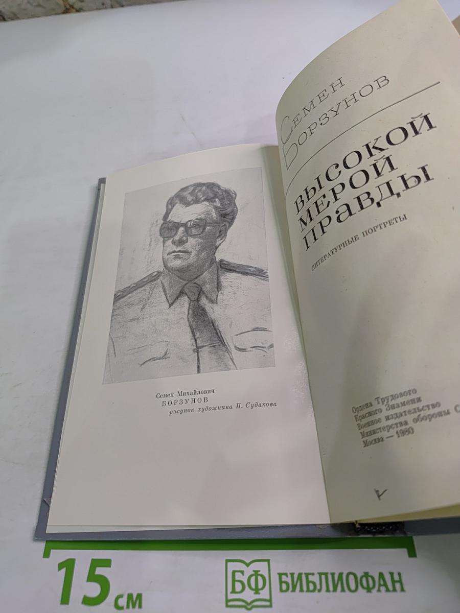 Высокой мерой правды. Литературные портреты