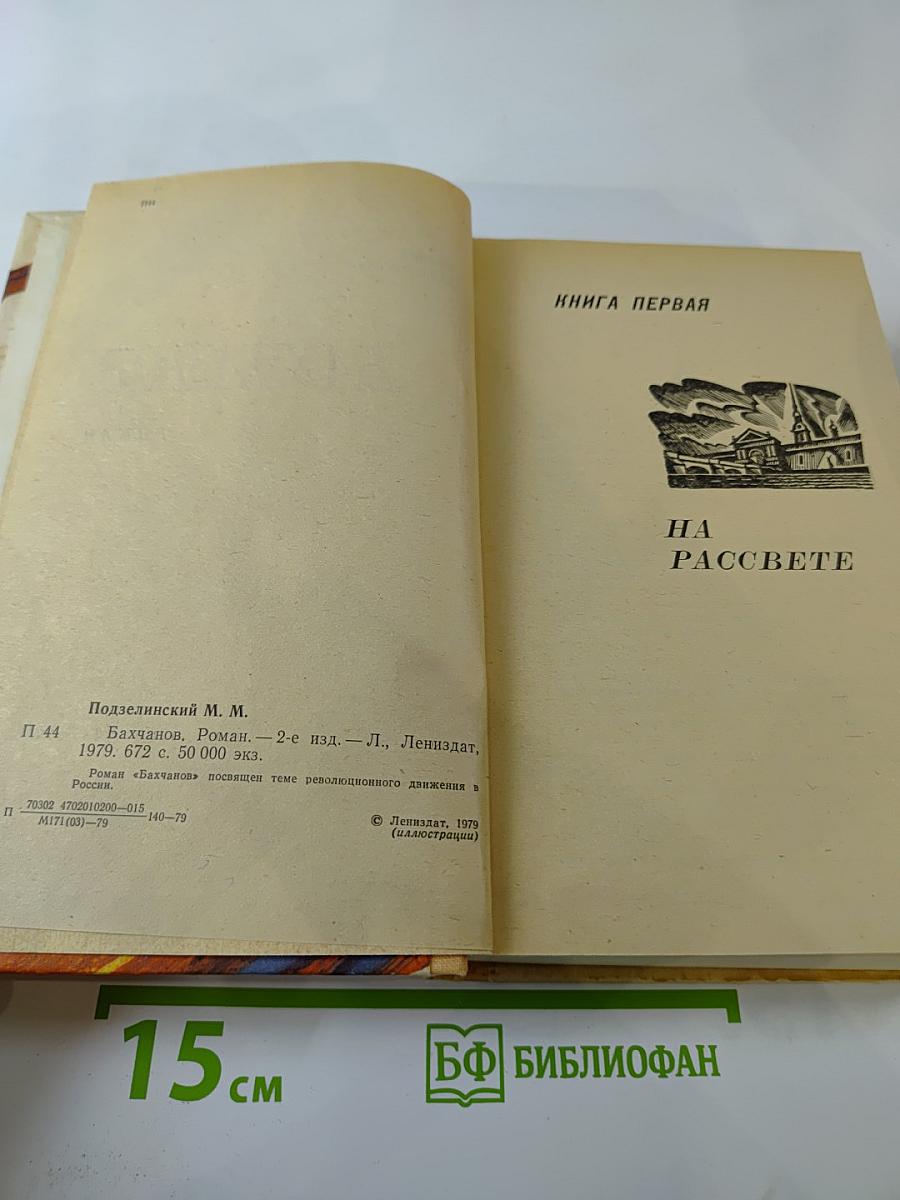 Бахчанов. Роман