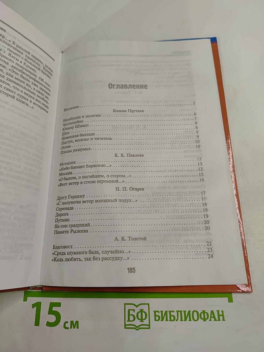 Русская поэзия второй половины XIX века