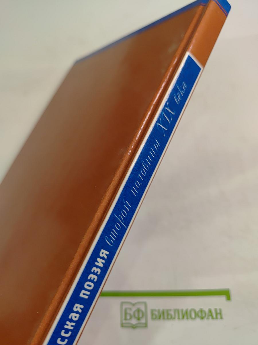 Русская поэзия второй половины XIX века