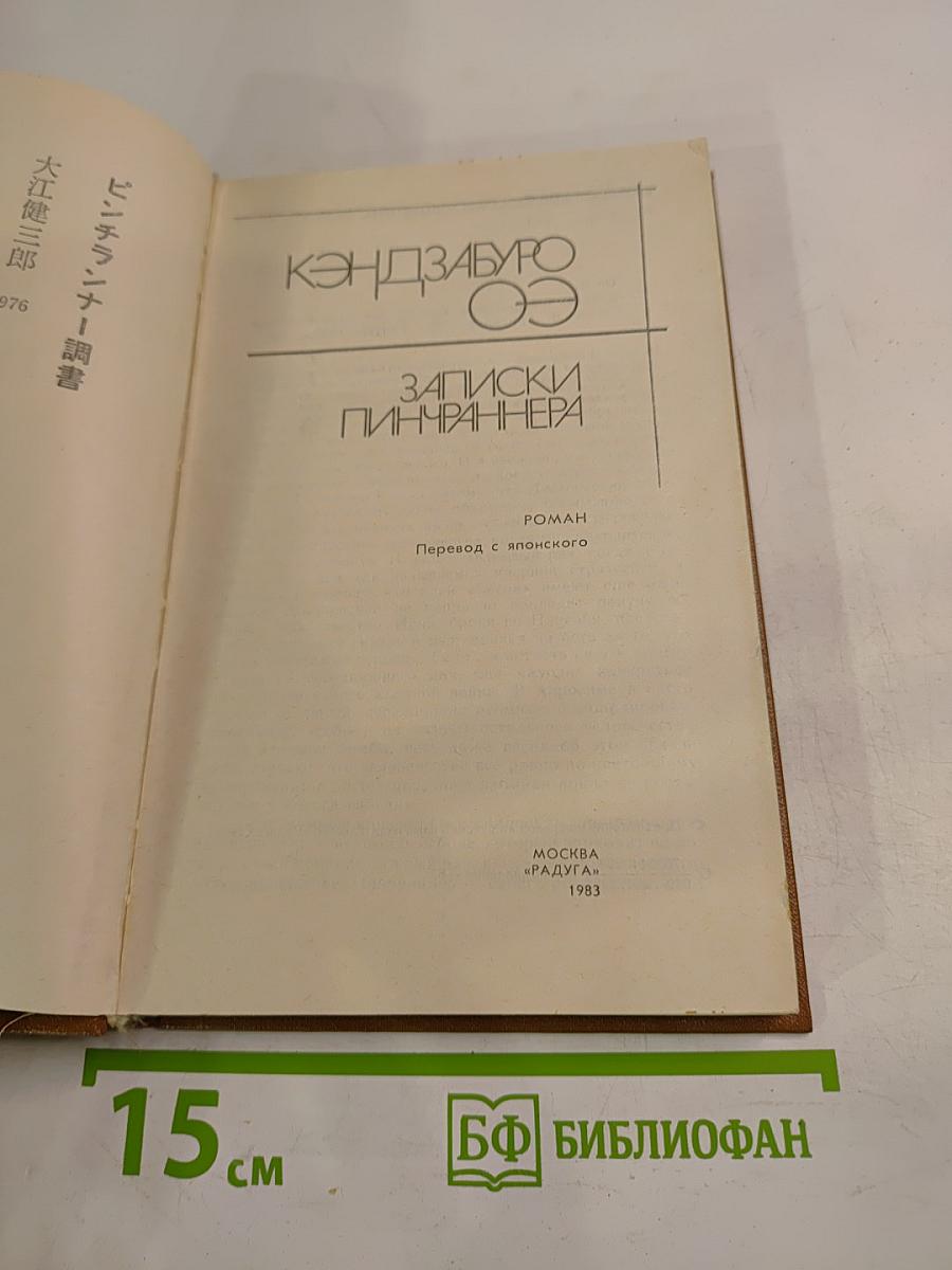 Записки пинчраннера