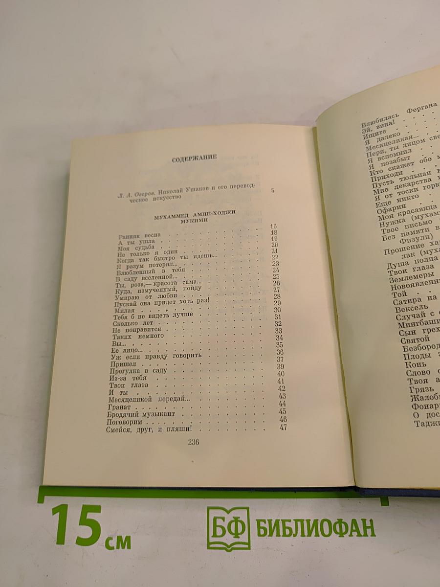 Из восточной поэзии