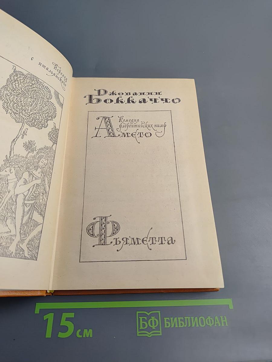 Комедия флорентийских нимф Амето. Фьямметта