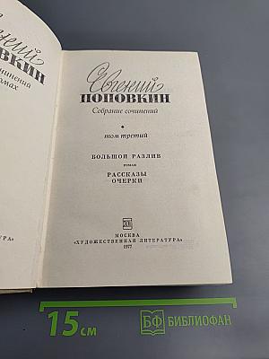 Собрание сочинений. Том 3: Большой разлив. Рассказы. Очерки