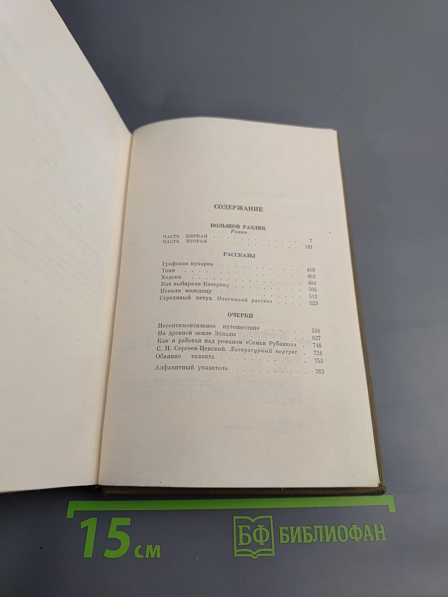 Собрание сочинений. Том 3: Большой разлив. Рассказы. Очерки