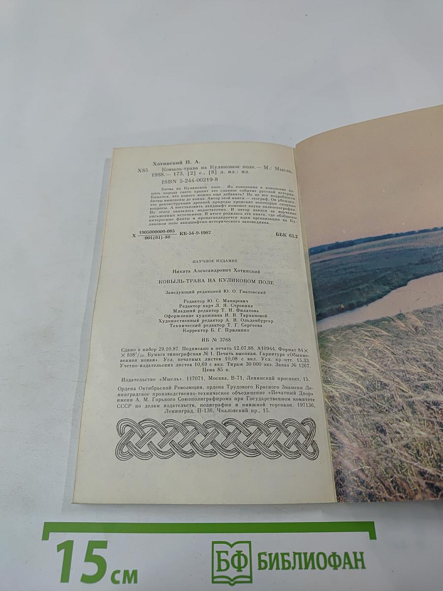 Ковыль-трава на Куликовом поле