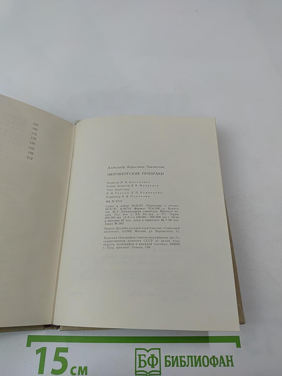 Нюрнбергские призраки. Книга первая