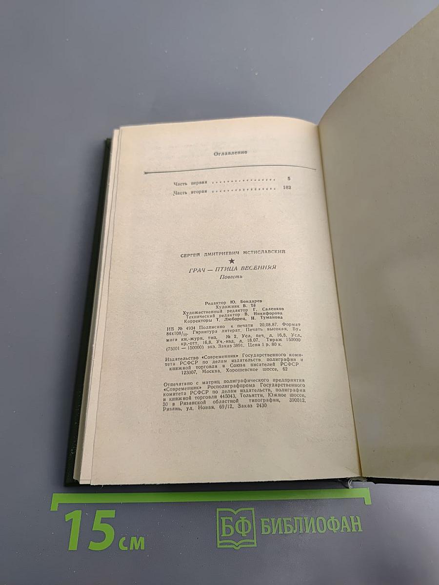 Грач - птица весенняя