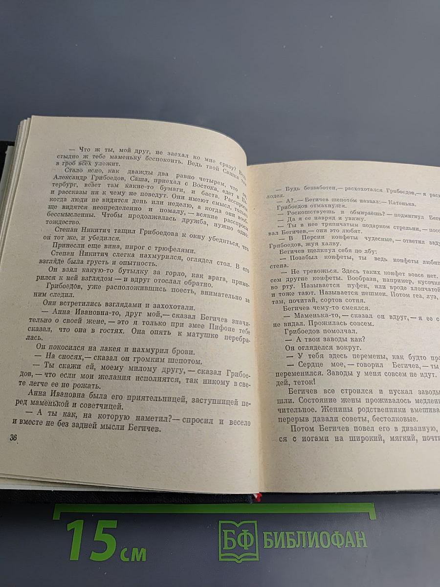 Смерть Вазир-Мухтара. Сюжет «Горя от ума»