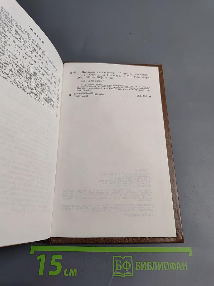 Дорогами тысячелетий. Книга третья