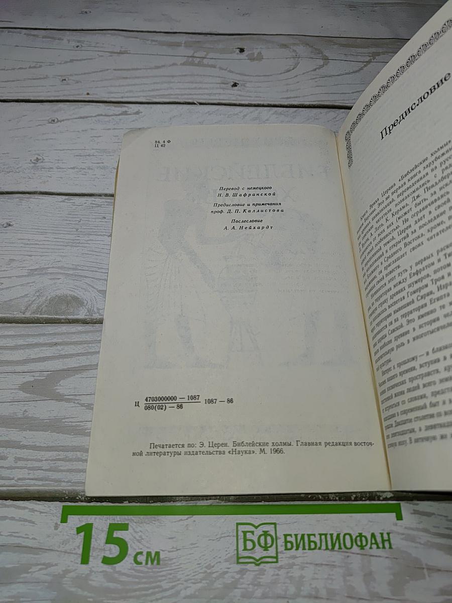 Библейские холмы