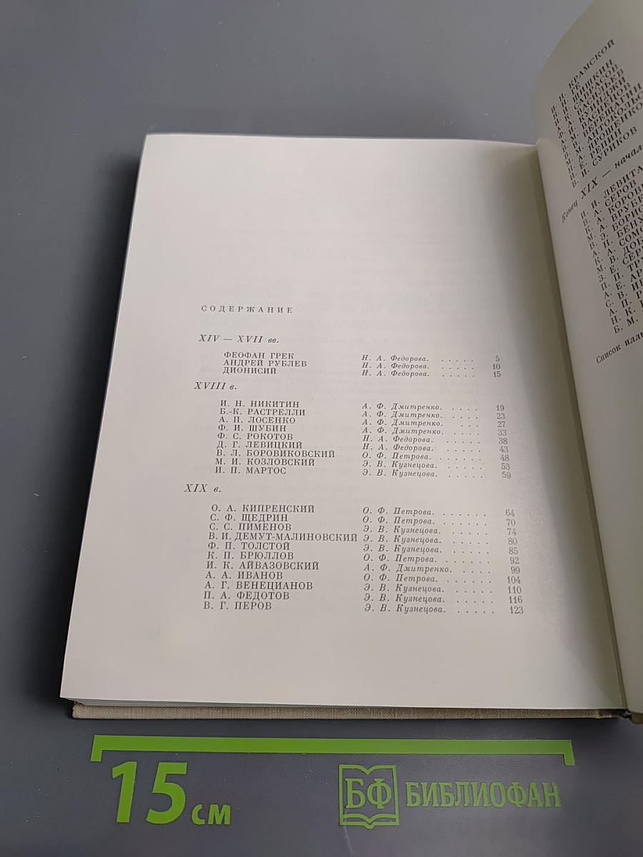 50 кратких биографий мастеров русского искусства