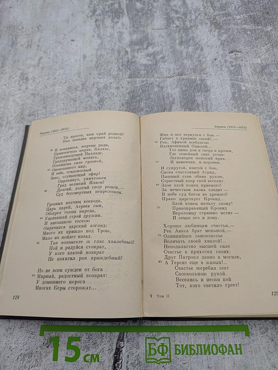 Ф.И. Тютчев. Лирика. Том II