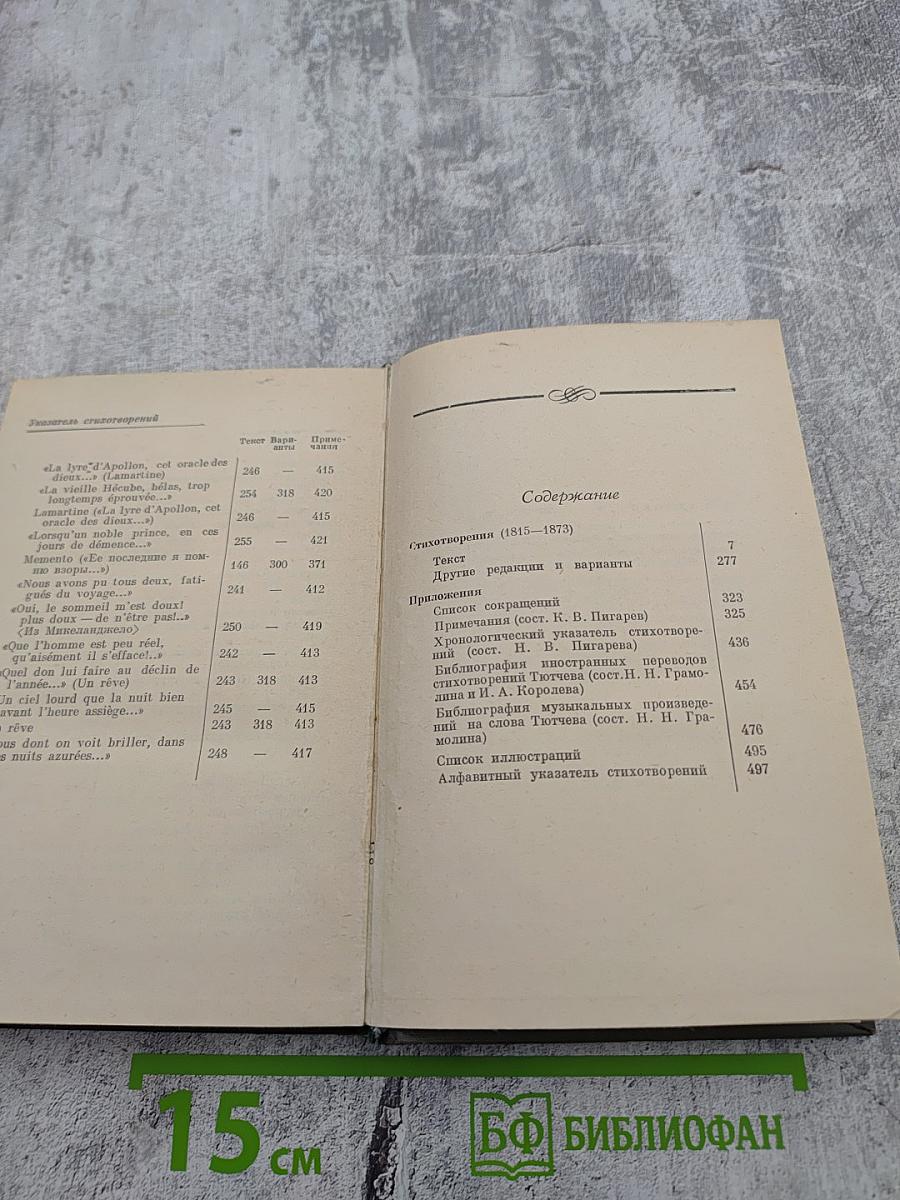 Ф.И. Тютчев. Лирика. Том II