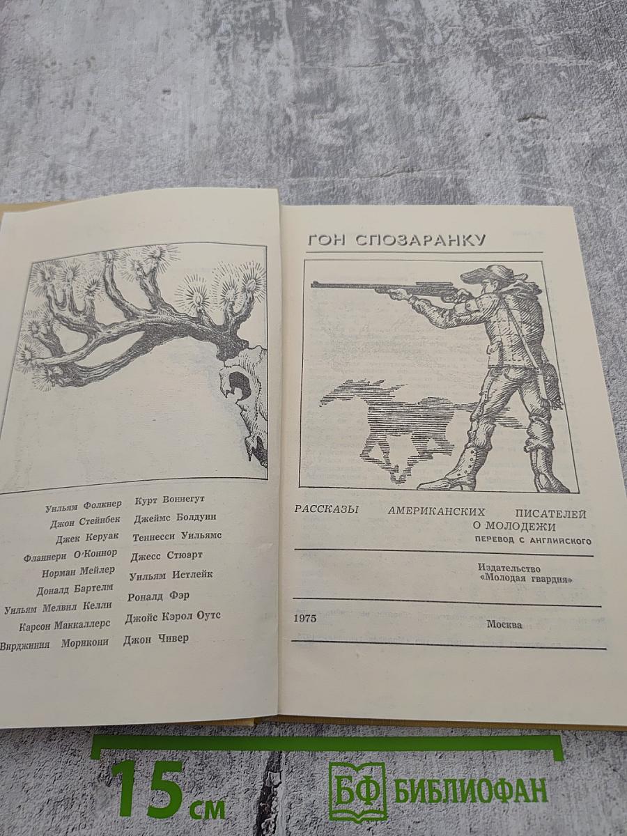 Гон спозаранку. Рассказы американских писателей о молодежи