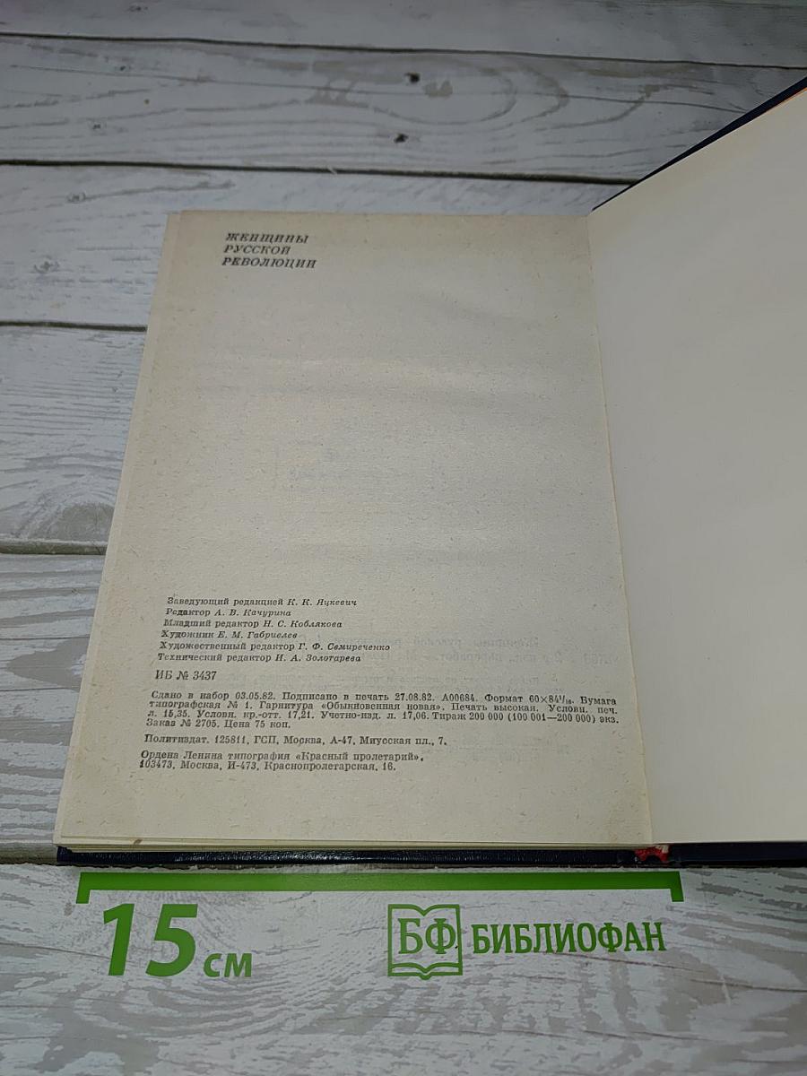 Женщины русской революции