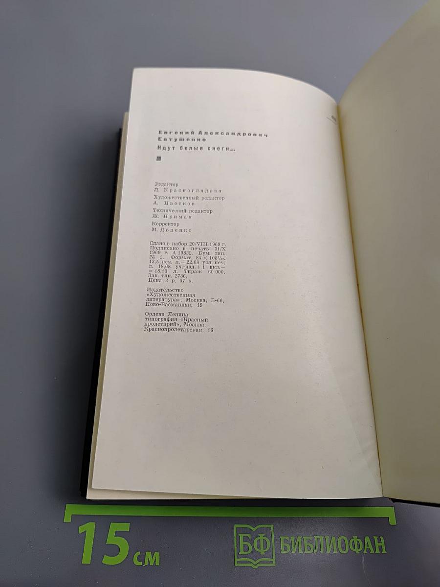 Идут белые снеги...