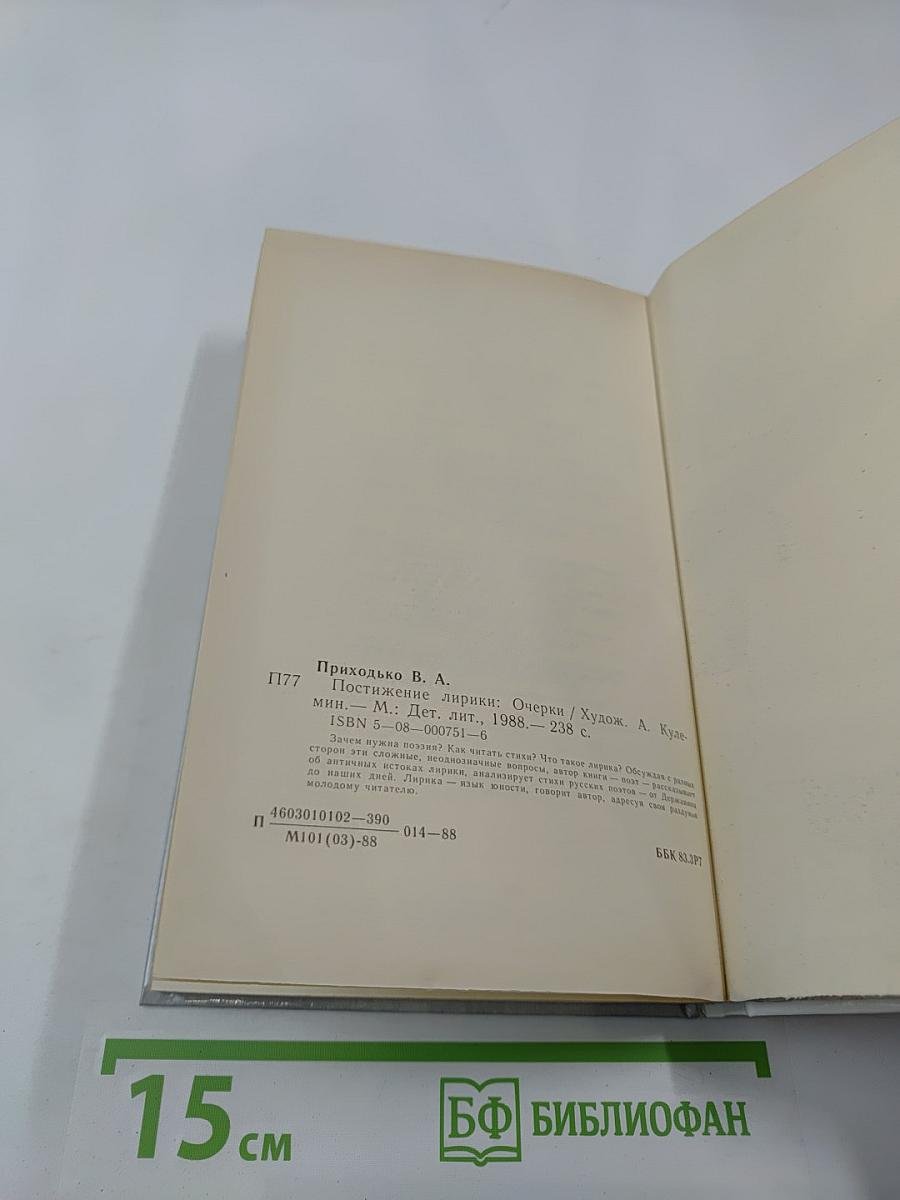 Постижение лирики