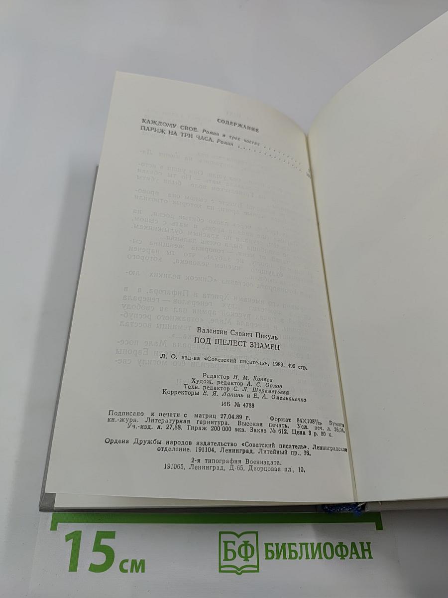 Под шелест знамен