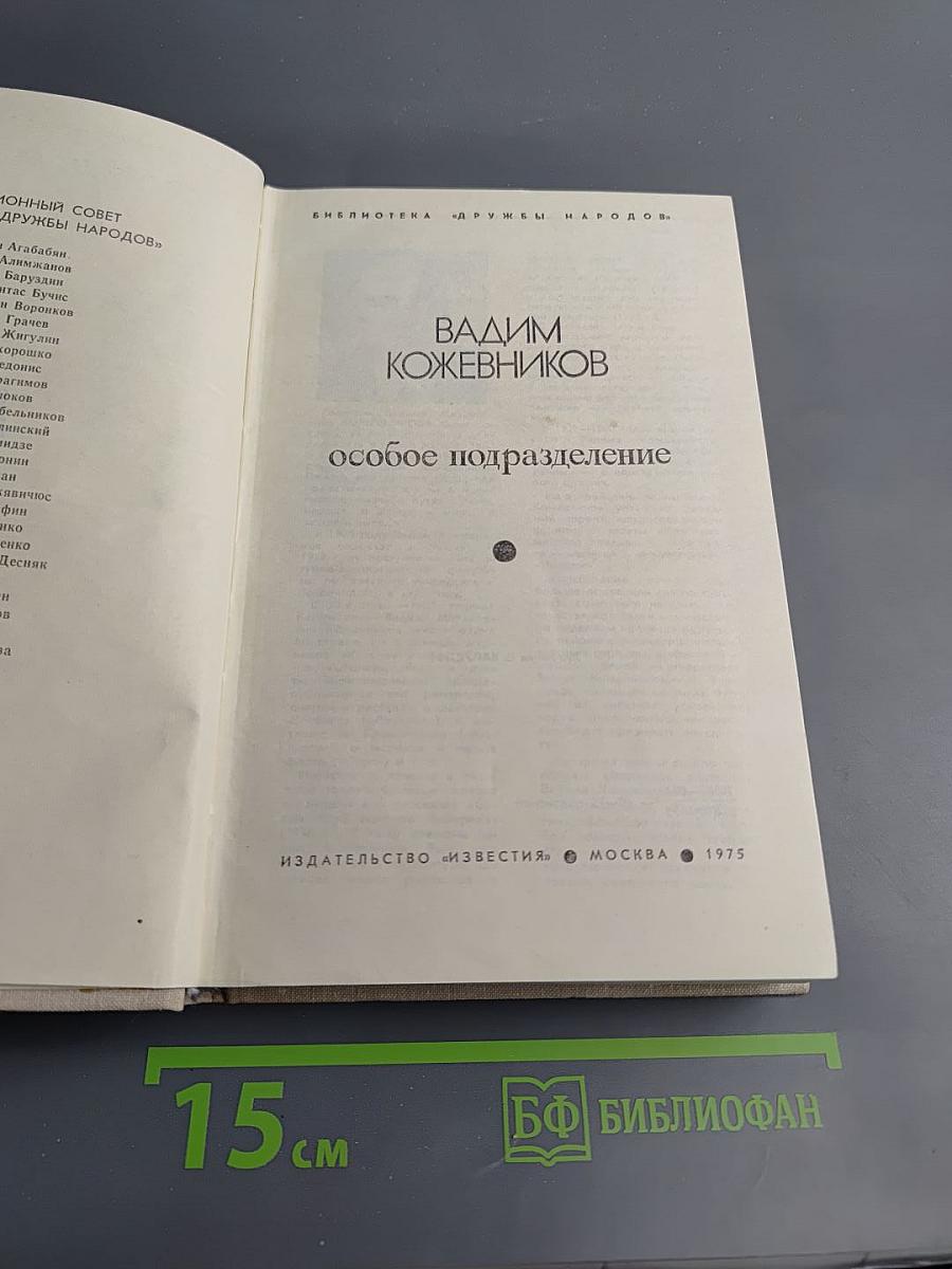 Особое подразделение