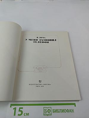 У меня зазвонил телефон