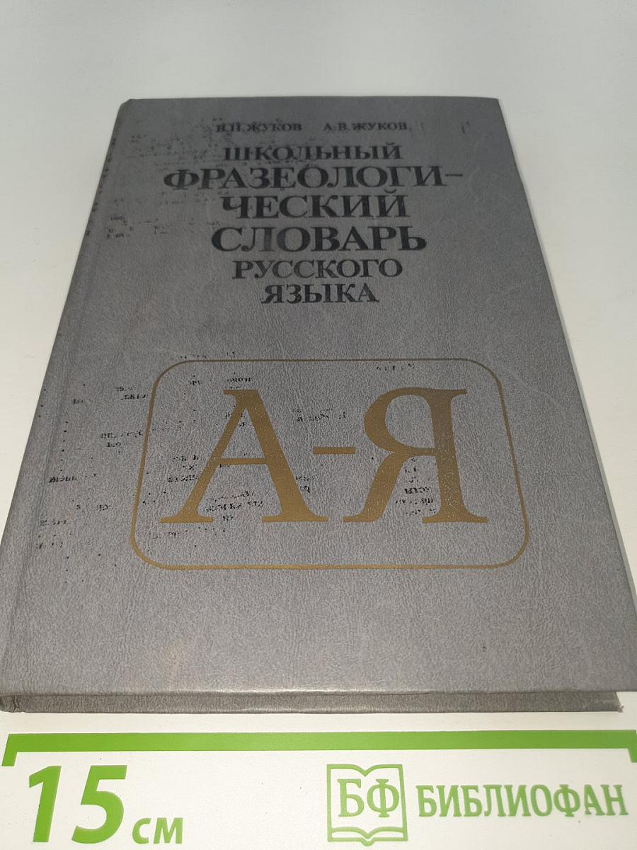 Школьный фразеологический словарь русского языка