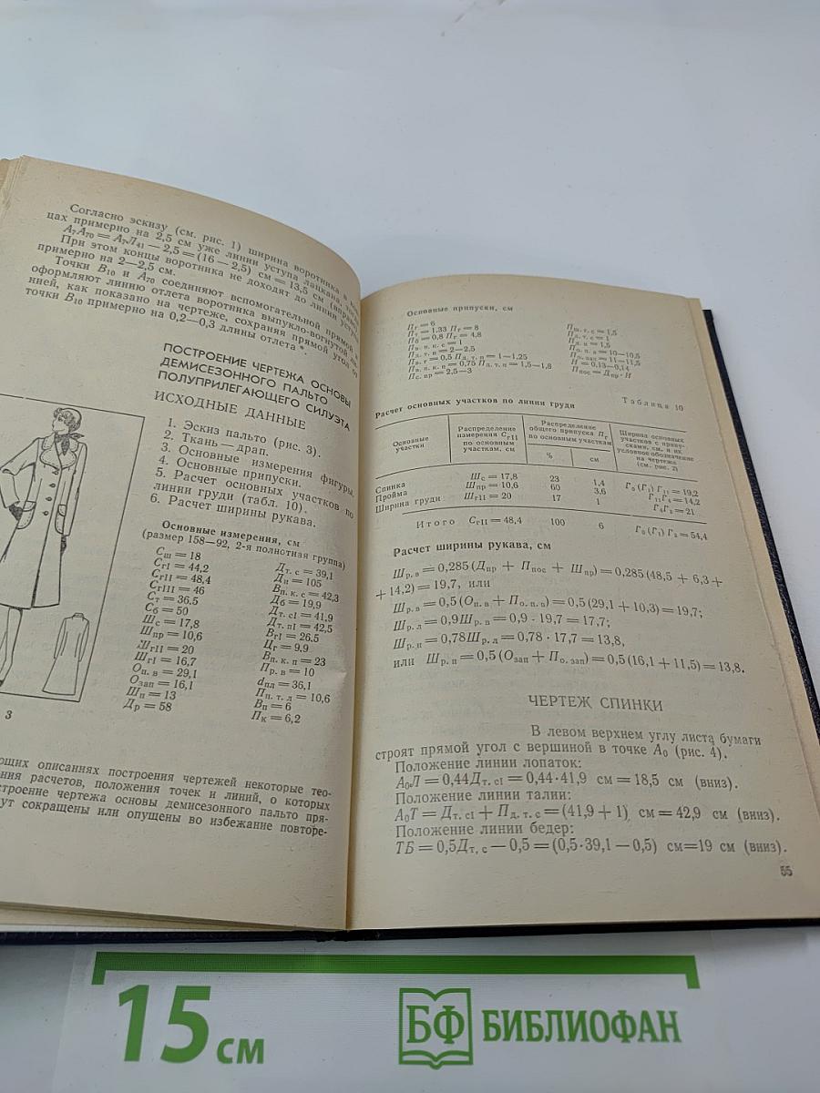 Конструирование женских пальто сложных форм и покроев
