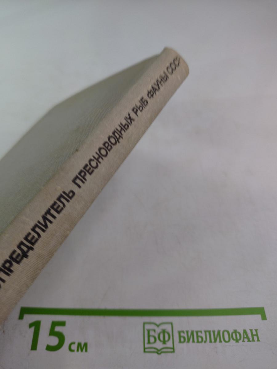Определитель пресноводных рыб фауны СССР