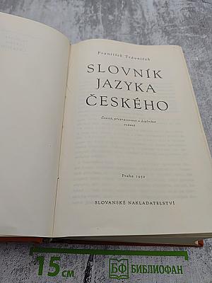 Словарь чешского языка