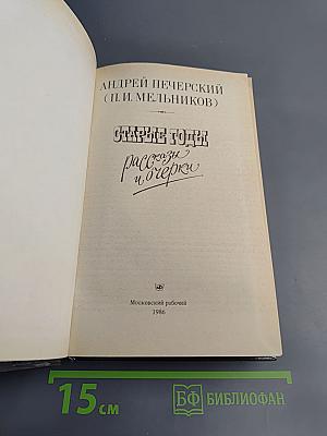 Старые годы: Рассказы и очерки