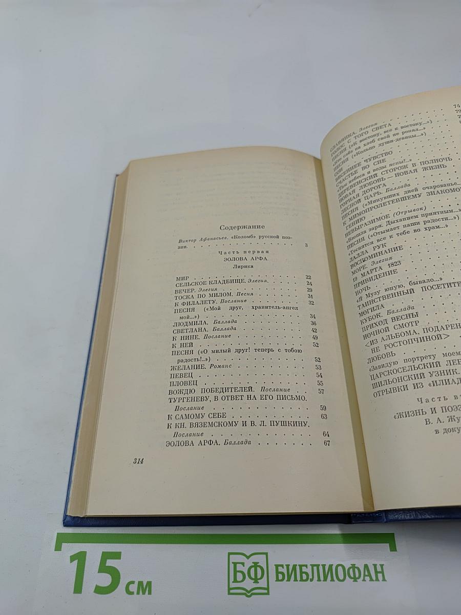 В. А. Жуковский. Избранная лирика