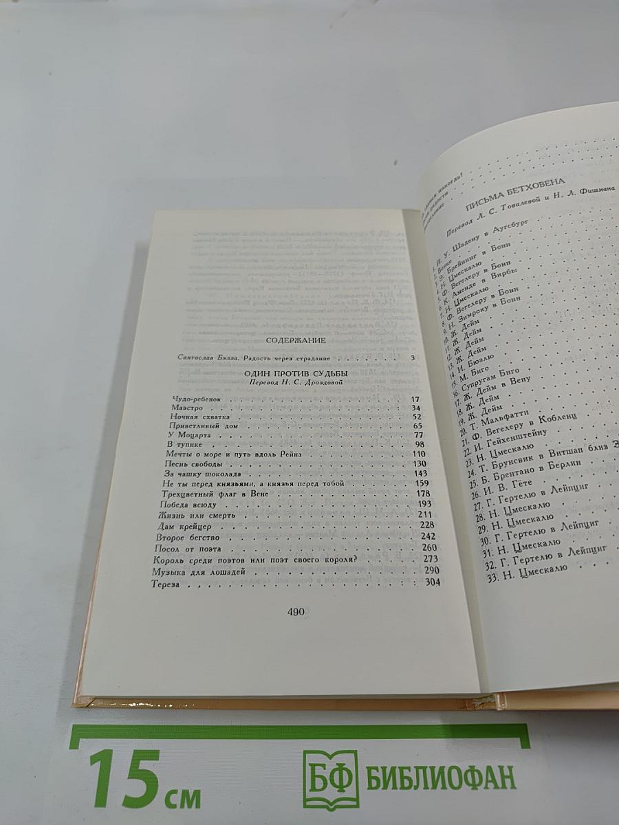 Один против судьбы. Письма Бетховена