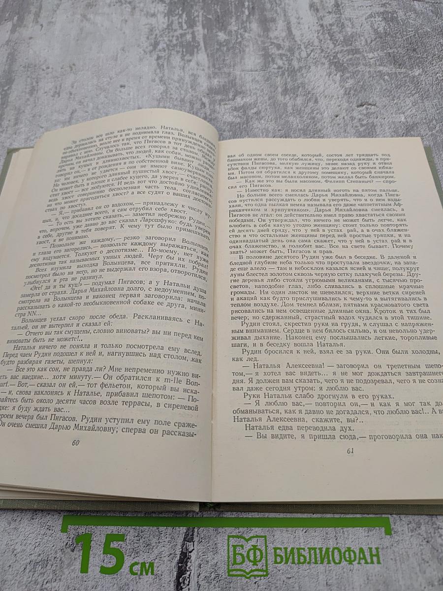 Собрание сочинений. Том второй: Рудин. Дворянское гнездо