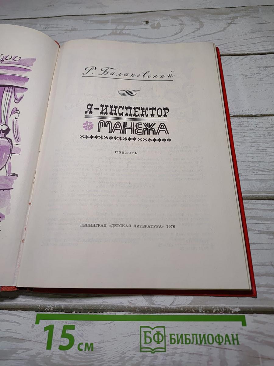 Я-инспектор Манежа
