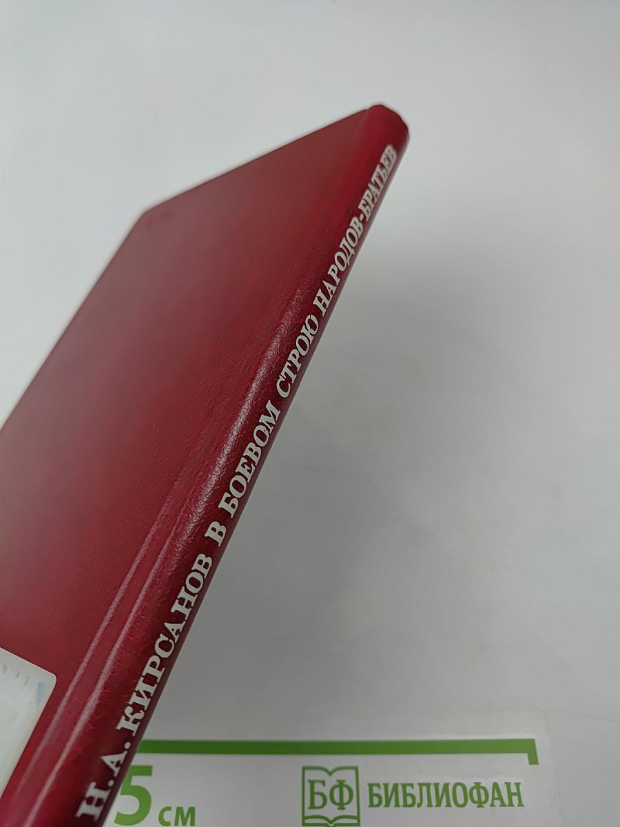 В боевом строю народов-братьев