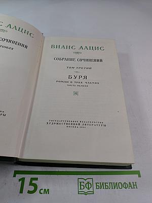 Буря. Роман в трех частях. Часть первая. Том третий