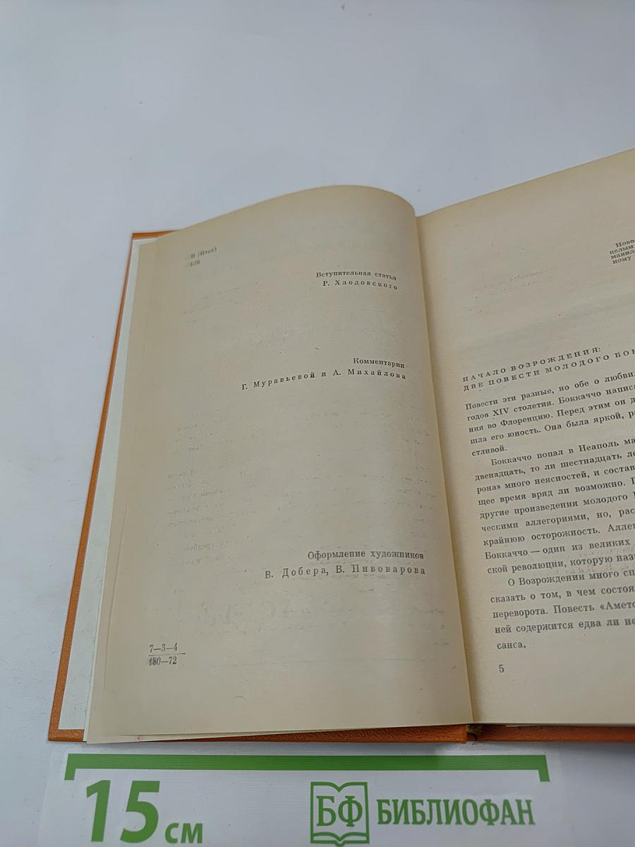 Комедия нимф Фьезоле. Амето. Фьяметта