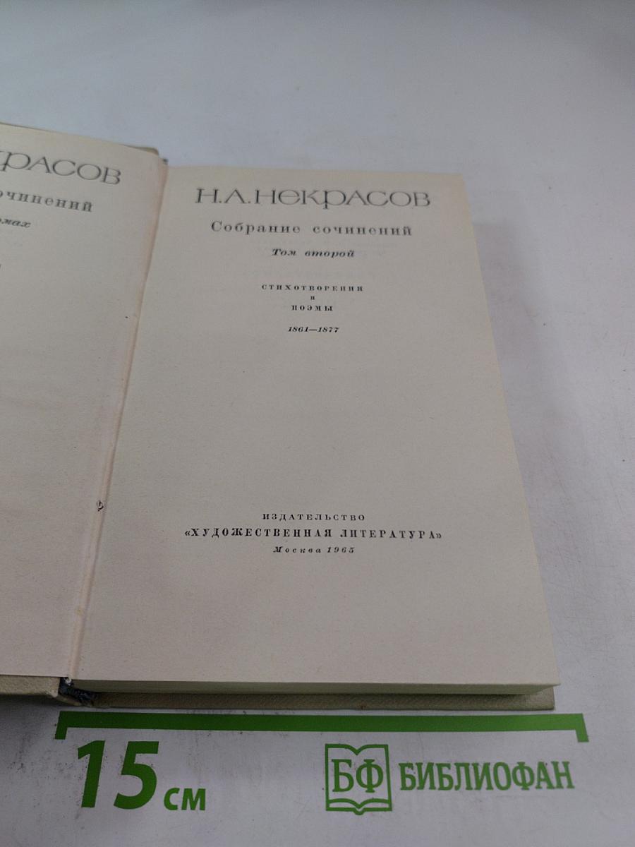 Собрание сочинений. Том второй. Стихотворения и поэмы 1861-1877