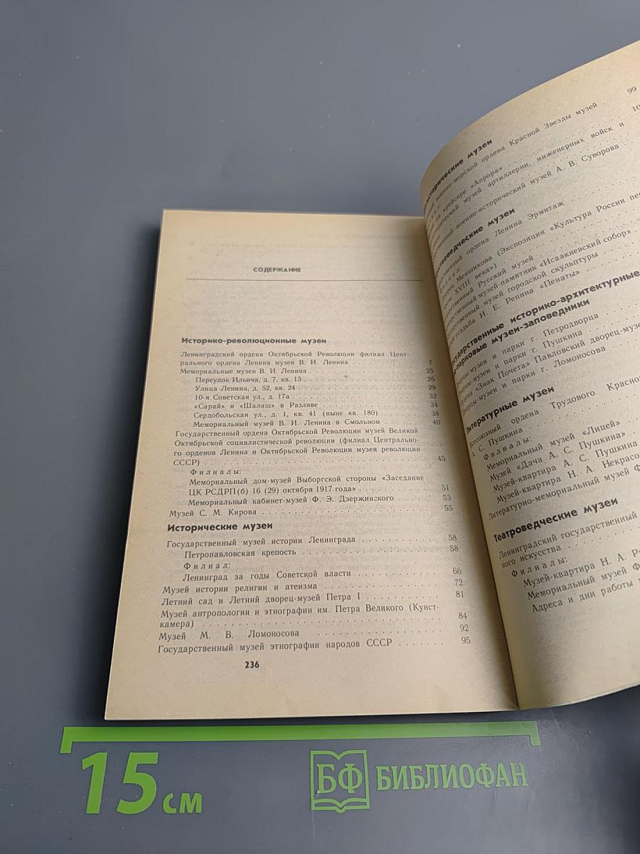 Музеи Ленинграда