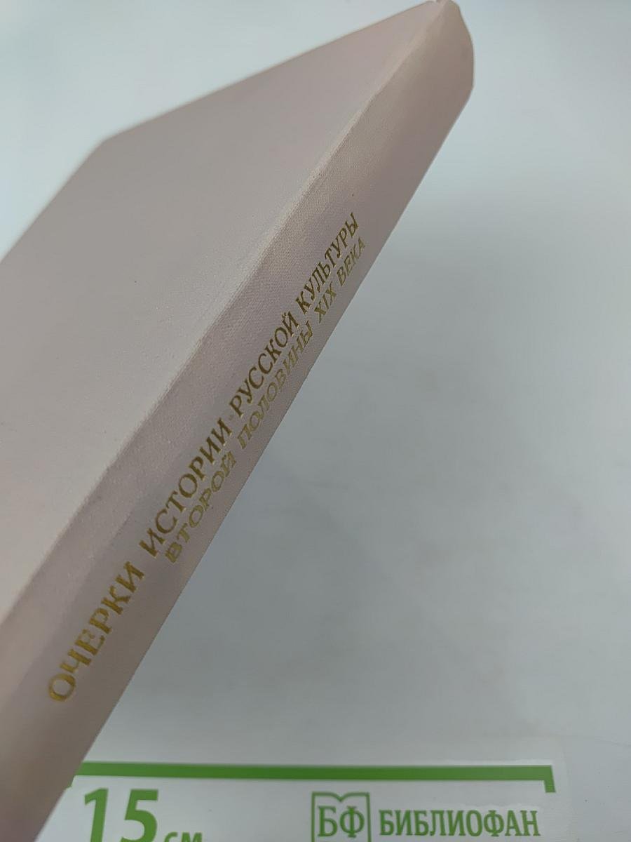 Очерки истории русской культуры второй половины XIX века