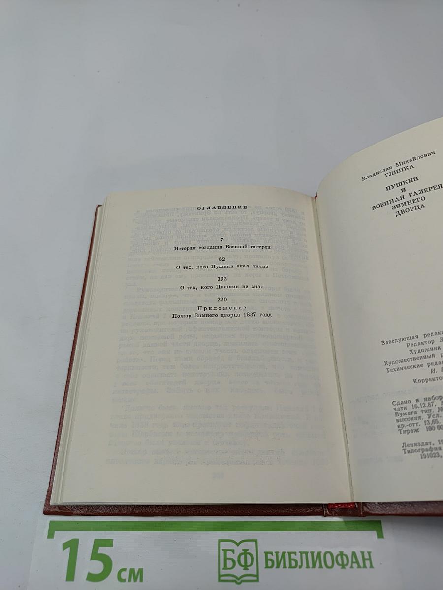 Пушкин и Военная галерея Зимнего дворца