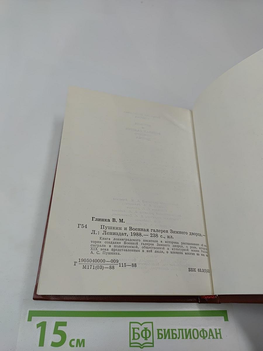 Пушкин и Военная галерея Зимнего дворца