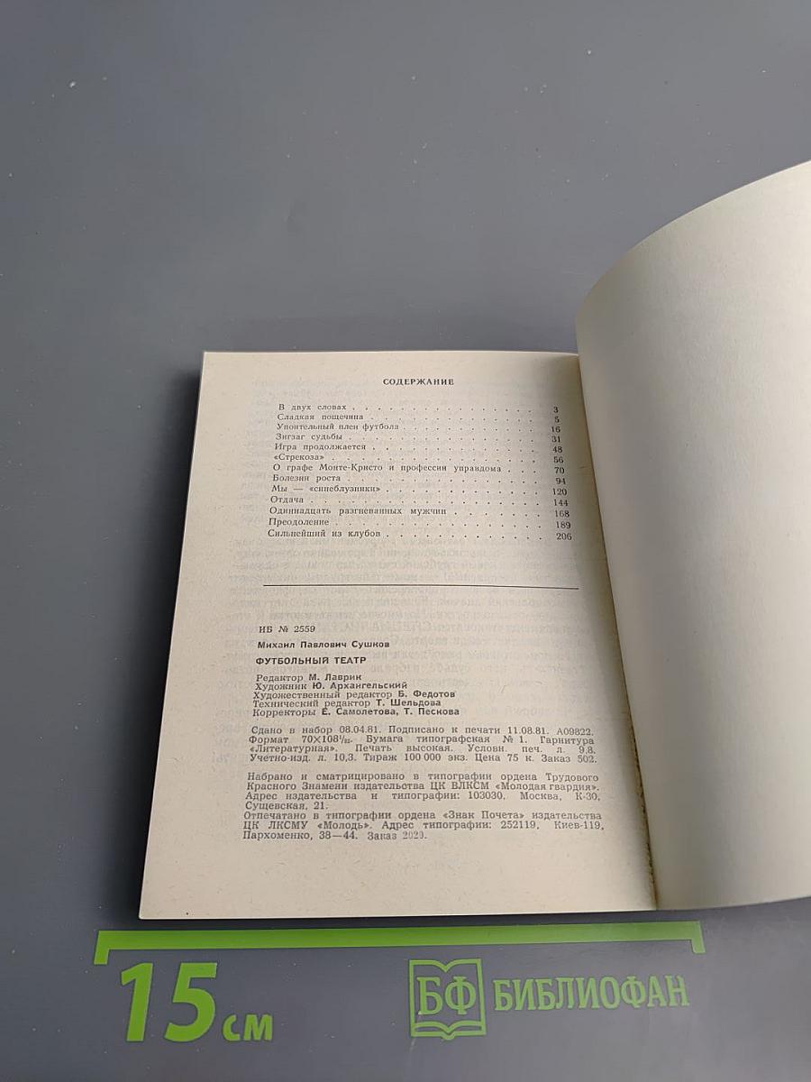 Футбольный театр